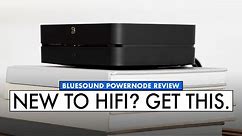HIFI Audio Setup! NEW Powernode - Just ADD Speakers!! BLUESOUND REVIEW