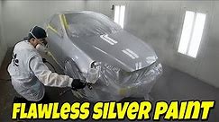 Car Painting: How to Spray and Blend Silver Metallic Paint