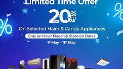 Haier - Shop Now: https://click.daraz.pk/e/_CVIIoB Get...