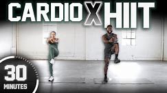 30 Minute Full Body Cardio-HIIT Workout [No Equipment]