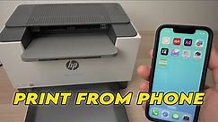 Connect iPhone toHP LaserJet M209dw Printer Over Wi-Fi FULL SETUP