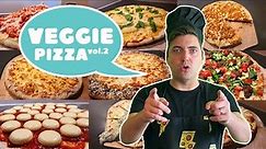9 Vegetarian INSPIRED Pizzas vol.2 | PIZZA FOR WEIRDOUGHS