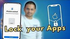 How to Lock Apps on iPhone using Shortcuts? (NEW)