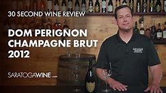 Dom Perignon Champagne Brut 2012 | 30 Second Wine Review