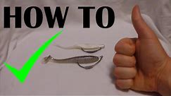 How to Rig a Swimbait with a Weighted Hook