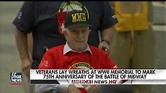 WWII veterans mark 75th anniversary of the Battle of Midway