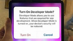 How To Enable Developer Mode on iPad iPadOS 17! (& FIX Not Showing)