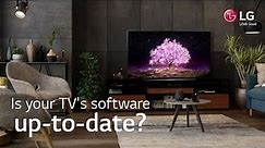 Update LG TV Software | LG WebOS TV | WebOS 22 | 23 TV up-to-date | Latest software version checking
