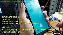 Samsung Galaxy J6+ Download Mode