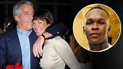"Where's the list?"- When Israel Adesanya reacted to Jeffrey Epstein's associate Ghislaine Maxwell being sentenced to 20 years in prison