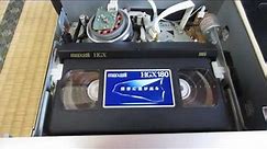 TOSHIBA VCR･DVD/HDD複合機 RD-XV34 巻き戻し