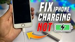 How To Fix iPhone Not Charging | iPhone Charging Port Not Working |iPhone Not Charging |