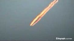 UFO in Peru? Amazing video of what is thought to be a meteorite blazing across South American sky