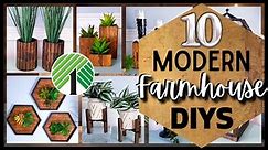 10 AMAZING DOLLAR TREE DIYs with A High-End MODERN Look! | DIY Home Decor Craft Hacks on A Budget!