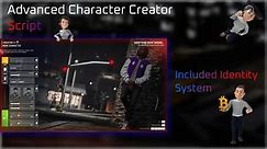 Advanced Character Creator System [Standalone] | FiveM Store