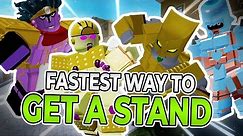 🌌THE FASTEST WAY TO GET STANDS IN YOUR BIZARRE ADVENTURES! 🌌