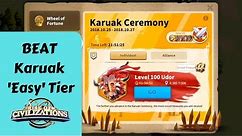 Guide: Karuak Ceremony Easy Tier - Rise of Kingdoms (ROK)