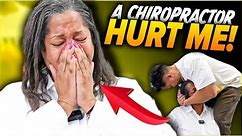 A CHIROPRACTOR *INJURED* HER AFTER CRACKING HER NECK WRONG! 😱😭| Chiropractic Pain Relief | Tubio