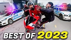 POLICE vs BIKERS | BEST OF 2023 | 1 HOUR