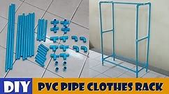 DIY PVC Pipe clothes rack