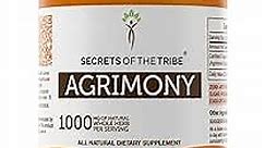 Secrets of the Tribe Agrimony 120 Capsules, 800 mg, Agrimony (Agrimonia Eupatoria) Dried Herb (120 Capsules)
