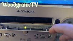 How to fix the DVD tray on your CRT TV combo unit (won't eject)