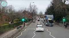 Birmingham UK BUS VIEW KINGS HEATH TO MOSELEY ROAD