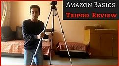 Amazon Basics 60 inch Tripod Unboxing and Review! Budget Friendly Tripod for DSLRs and smartphones.