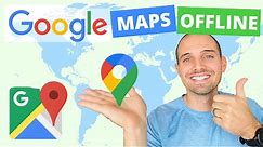 How to Use Google Maps Offline (+ a BETTER option) | Offline maps and navigation app