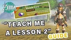 How to do "Teach me a lesson 2" and get Monster Extract | Side Quest ► Zelda: Tears of the Kingdom