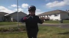 Kid Gives Speech After Learning To Ride A Bike (Original)