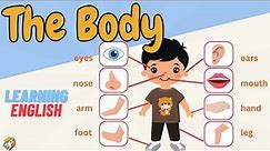Parts of the Body in English | Vocabulary Words | Learning English