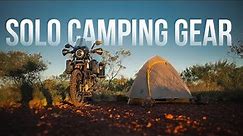 SOLO MOTORBIKE CAMPING ADVENTURE GEAR REVIEW