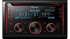 Pioneer FH-S820DAB Double Din Car CD Tuner with Bluetooth, USB, DAB Di