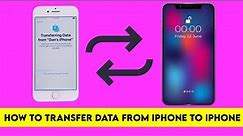 How to transfer data from iPhone to iPhone | Transfer data from iPhone to iPhone | iOS 16 | 2023