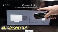 LG Smart TV: How to Scan for Channels (Channel Tuning)