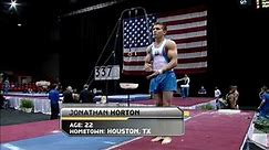 Jonathan Horton - Vault - 2008 Visa Championships - Men - Day 2