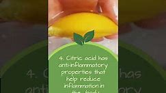 Citric Acid’s Top 10 Benefits 🥰 #citricacid