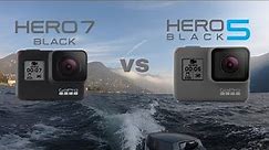 GoPro Hero 7 VS Hero 5 Stability Test on a Boat