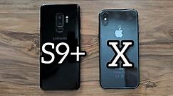 Samsung Galaxy S9+ vs iPhone X in 2023