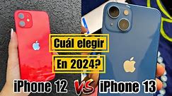 iPhone 12 vs iPhone 13 ¿cuál elegir en 2024?