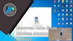 Data recovery from LOCKED Samsung devices with broken screen w/O ADB | DarTech