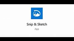 Snip & Sketch screen flickering when drawing
