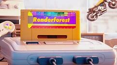 Retro Gaming Console Intro (Widescreen) | Renderforest