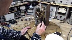 Canadian Westinghouse Model 577 Video #2 - Troubleshooting No Output