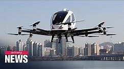S. Korea tests drone taxi flight for first time in Seoul