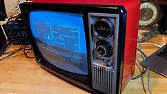 1978 SAISHO TV-12 BLACK AND WHITE CRT TV RESTORATION