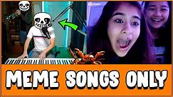 Two Musicians Play MEME Songs on Omegle