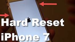iPhone 7: How to Hard Reset / Reboot