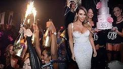 Kim Kardashian Wears Sexy White Dress on Her Birthday | Celebrity Style | Fashion Flash